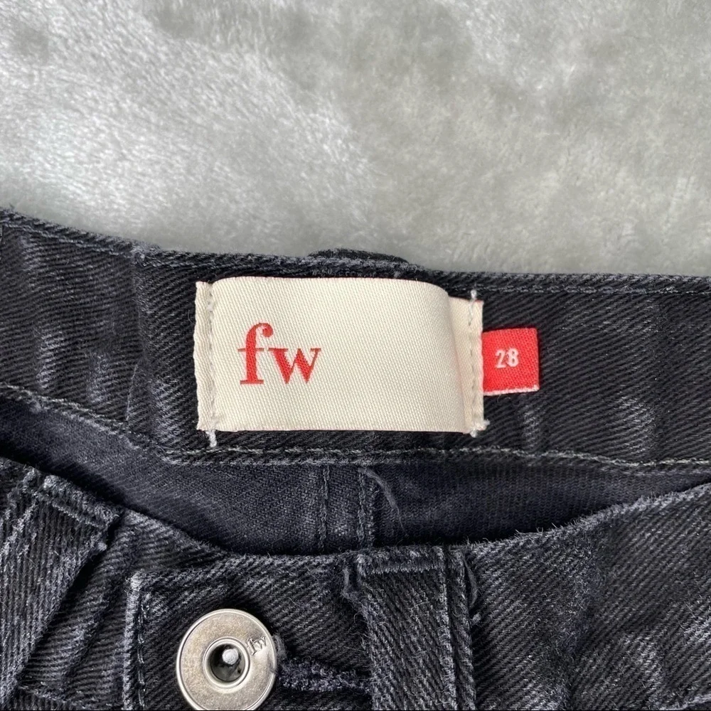 Free World Night Train Regular Black Jeans Size 28 Skater Zumiez Men's Denim
